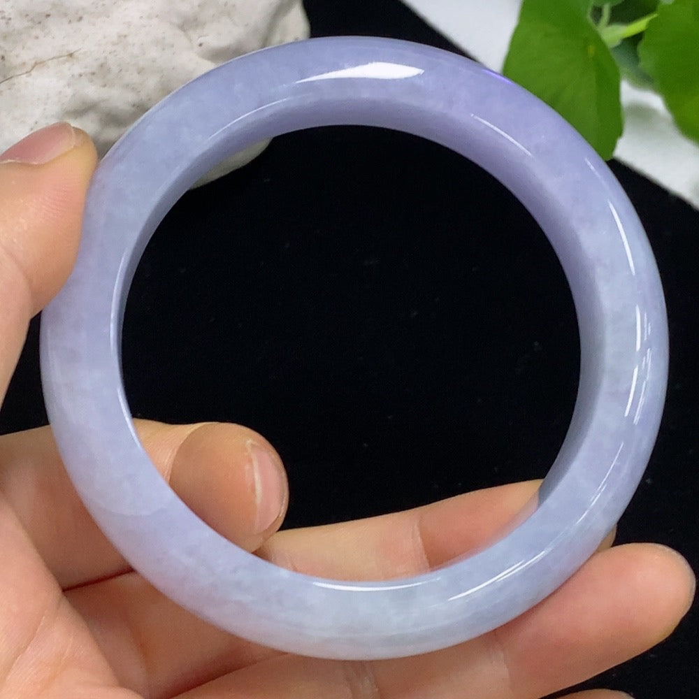 Jadeite Round Bangle Size 57.5 Total Weight Approx. 75.68g