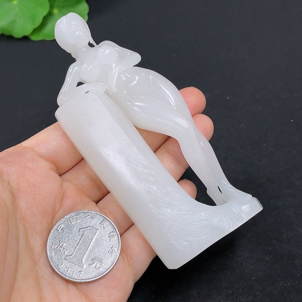 Hetian Jade Ornament, National Beauty and Heavenly Fragrance