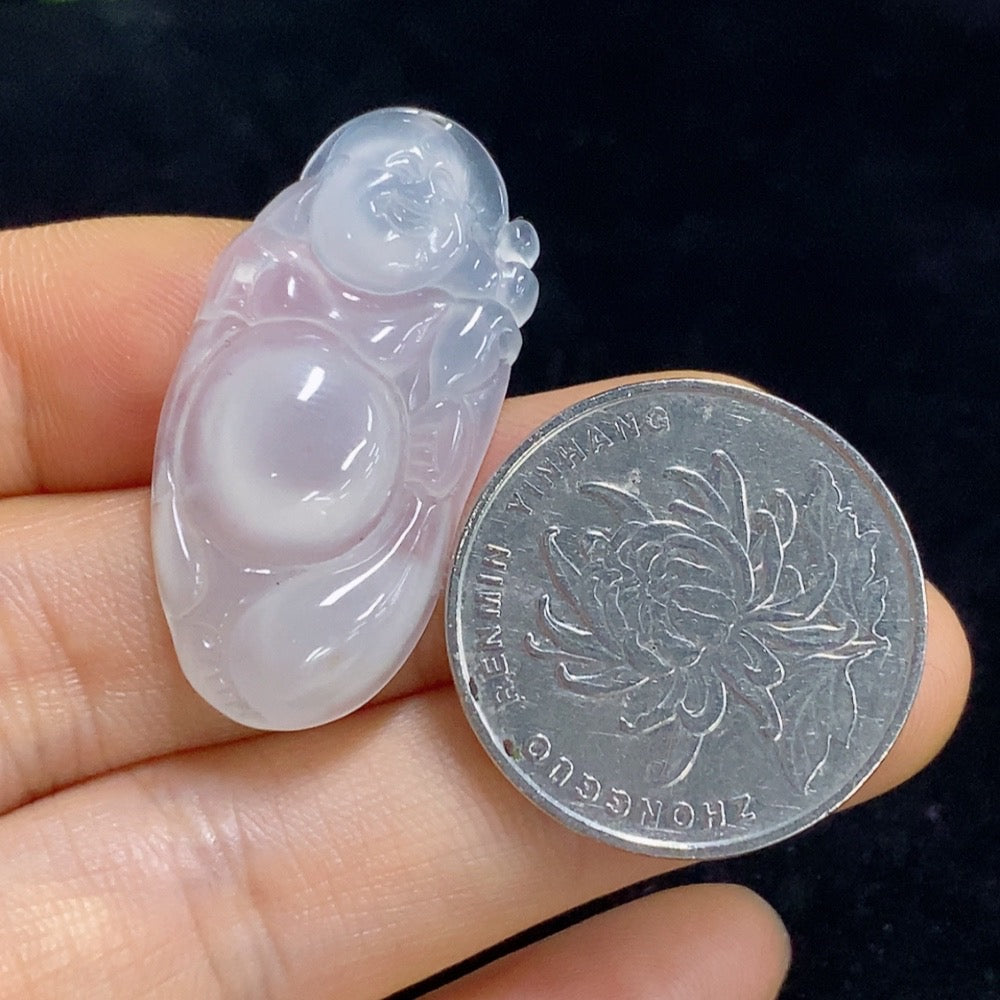 Jadeite Buddha Pendant Total Weight Approx. 5.23g