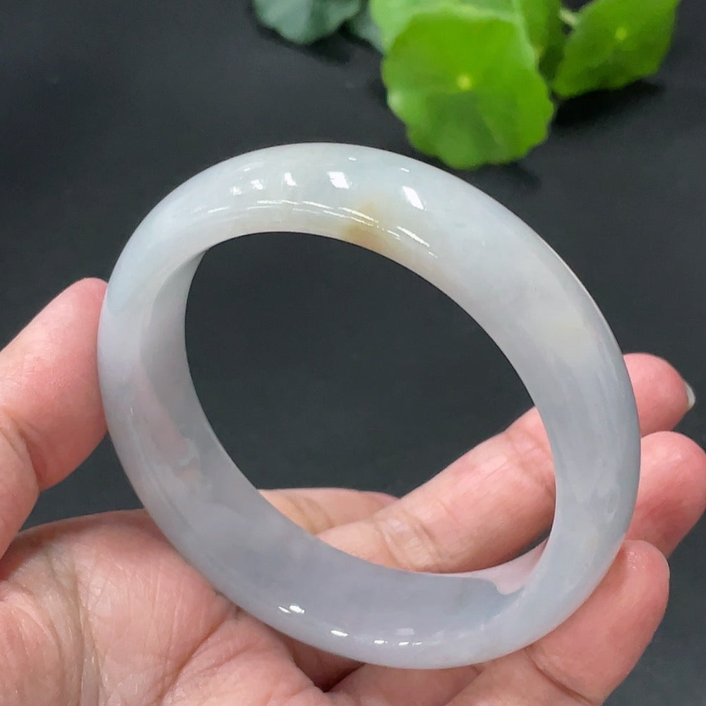 Jadeite Regular Bangle, Size 55.5, Total Weight 66.975g