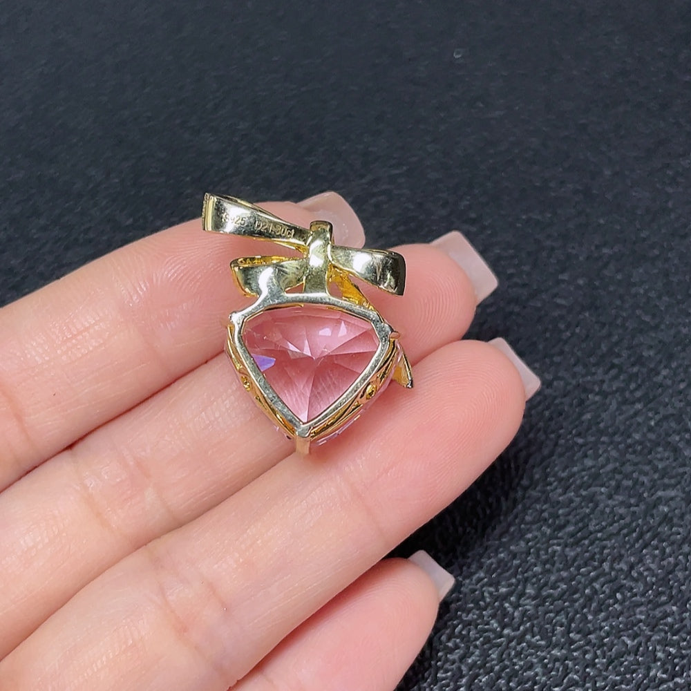 Spodumene Pendant Non-Gold Total Weight Approx. 9.06g