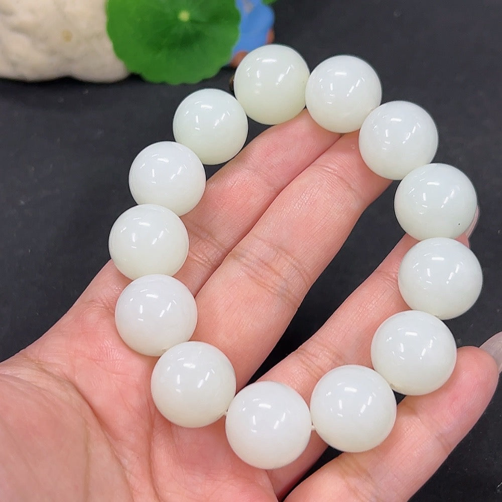 Hetian Jade Bracelet, containing other mineral components