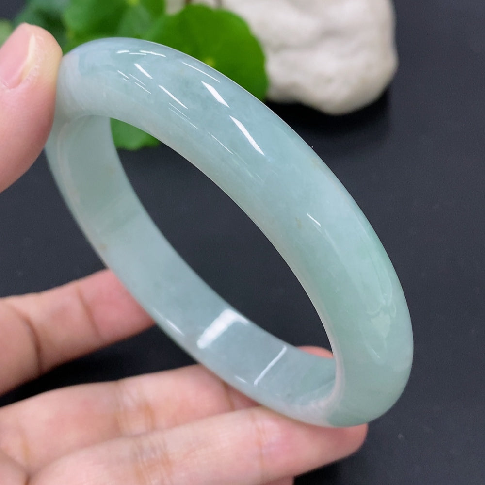 Jadeite Round Bangle Size 62 Total Weight Approx. 69.3g