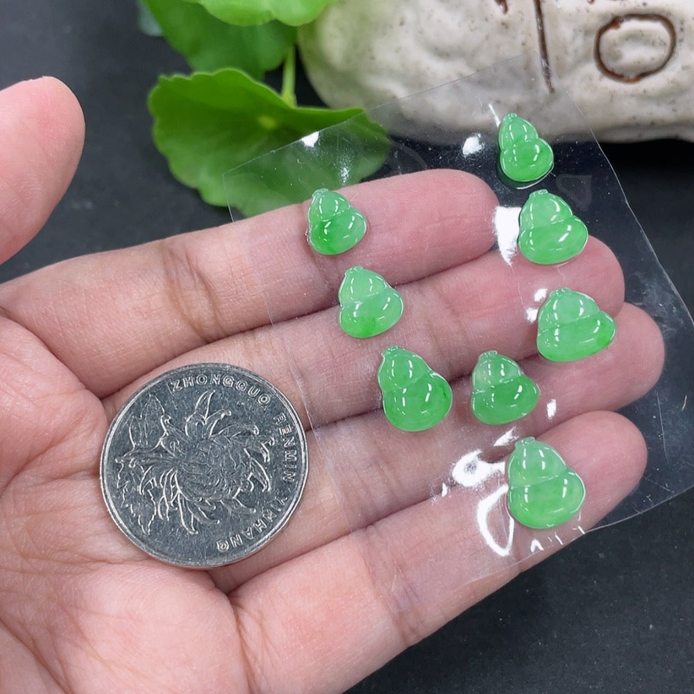 Jadeite Gourd Inlaid Piece Sell as a Lot
