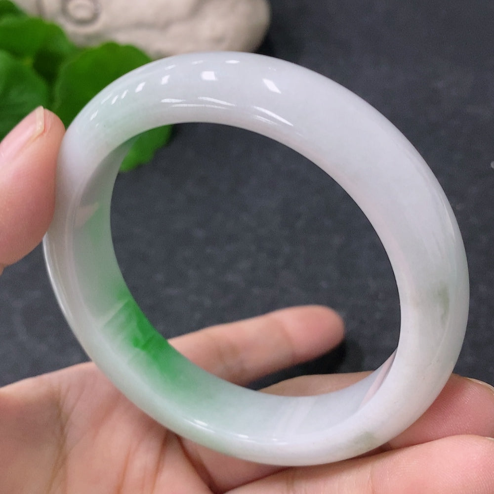 Jadeite Regular Bracelet Size 54mm Total Weight Approx. 57.67g