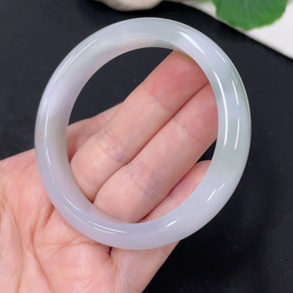 Jadeite Round Bracelet Size 55 Total Weight Approx. 47.2g