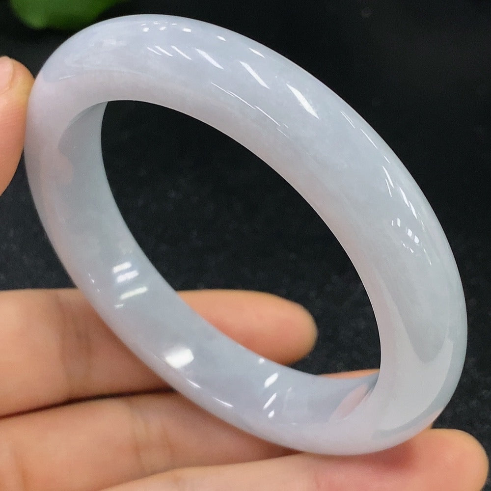 Jadeite Regular Bangle, Inner Diameter 53.6, Total Weight 52.990g