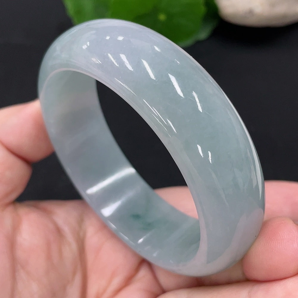 Jadeite Round Bangle Size 57 Total Weight Approx. 80.8g
