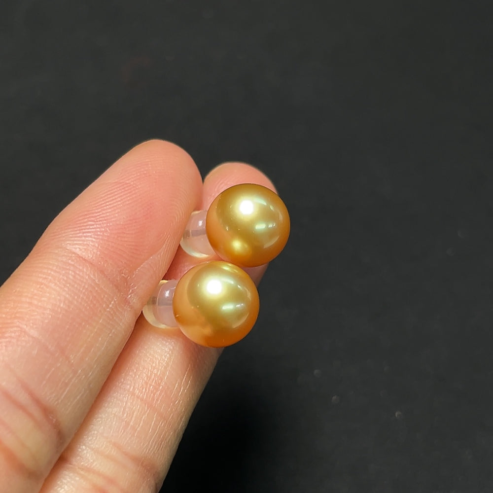 Saltwater Pearl Earrings 18K Gold