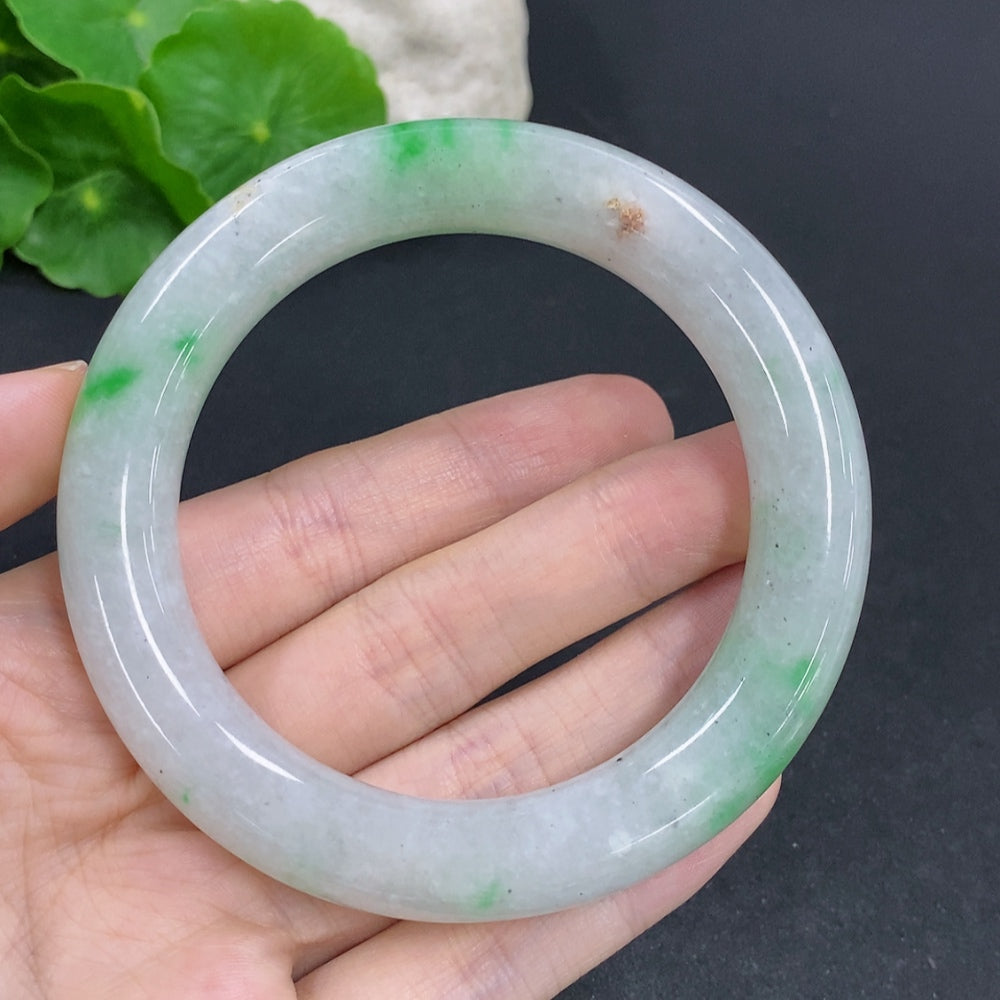 Jadeite Round Bangle