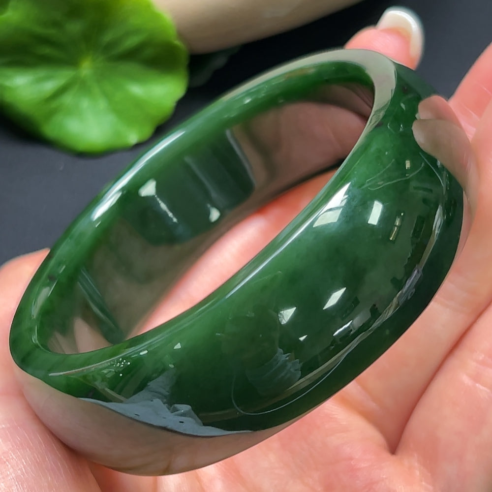 Hetian Jade Jasper Round Bracelet