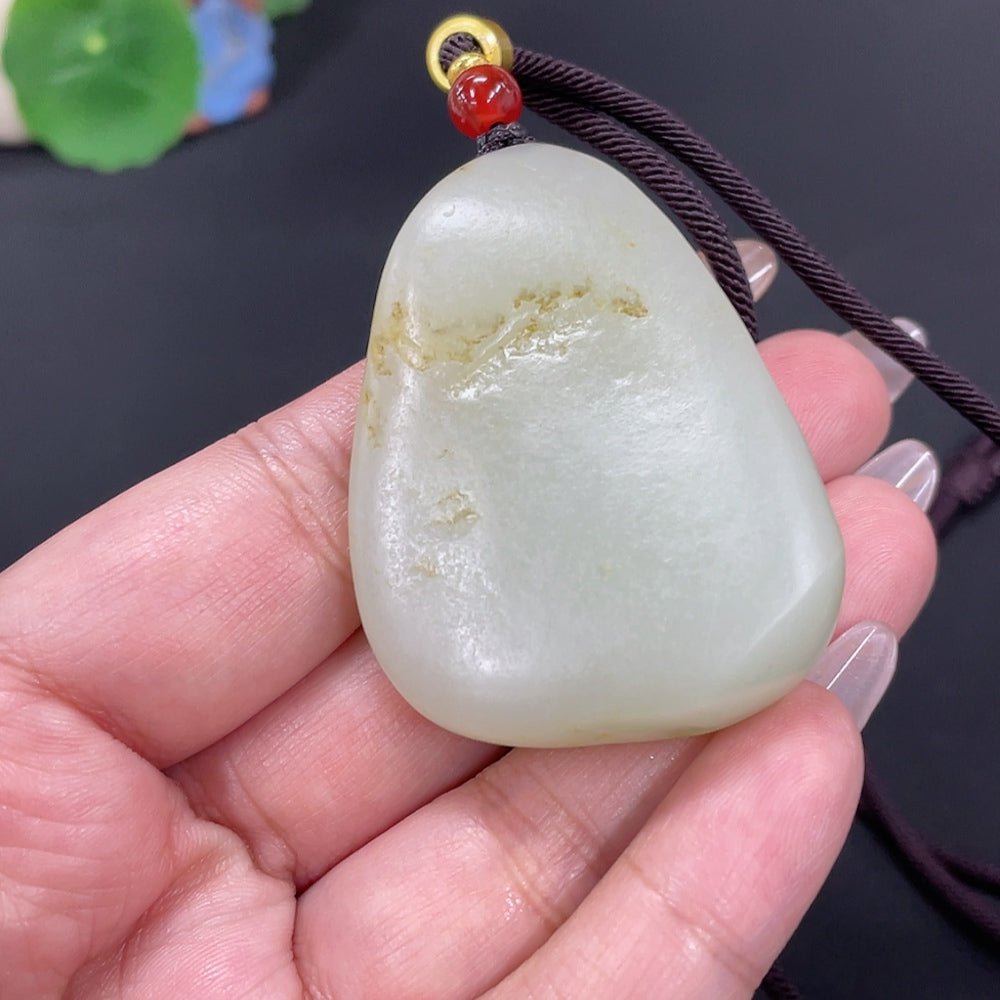 Hetian Jade Pendant Guanyin