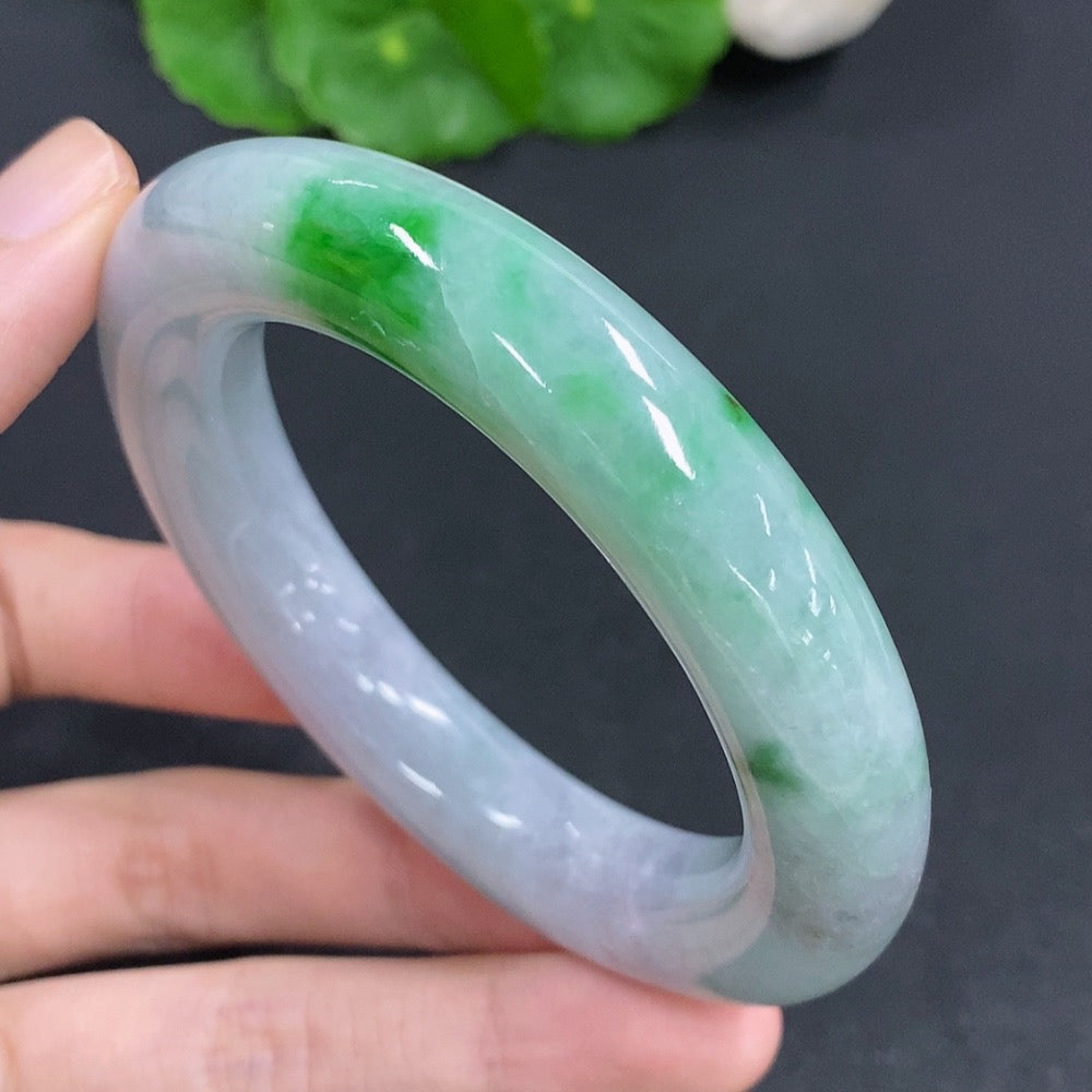 Jadeite Round Bangle