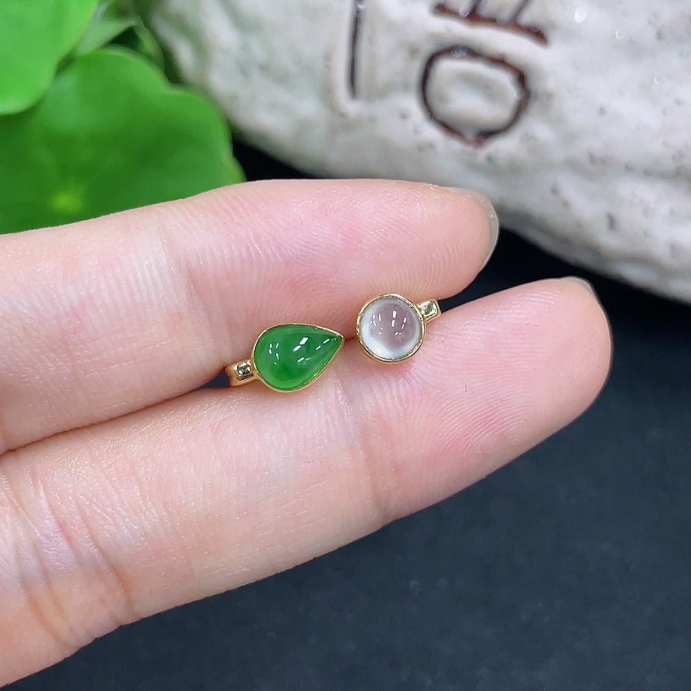 Jadeite Ring 18k