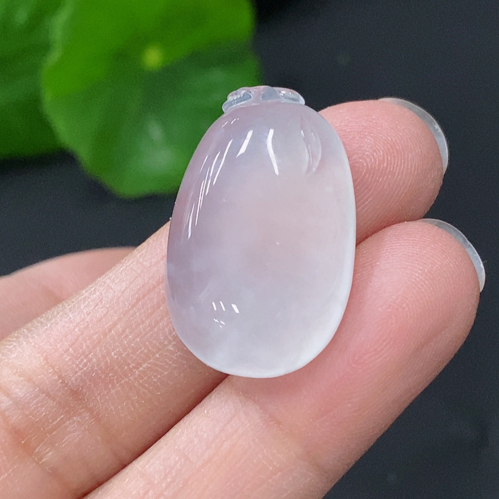 Jadeite Inlaid Blessed Melon Total weight approx. 5.39g