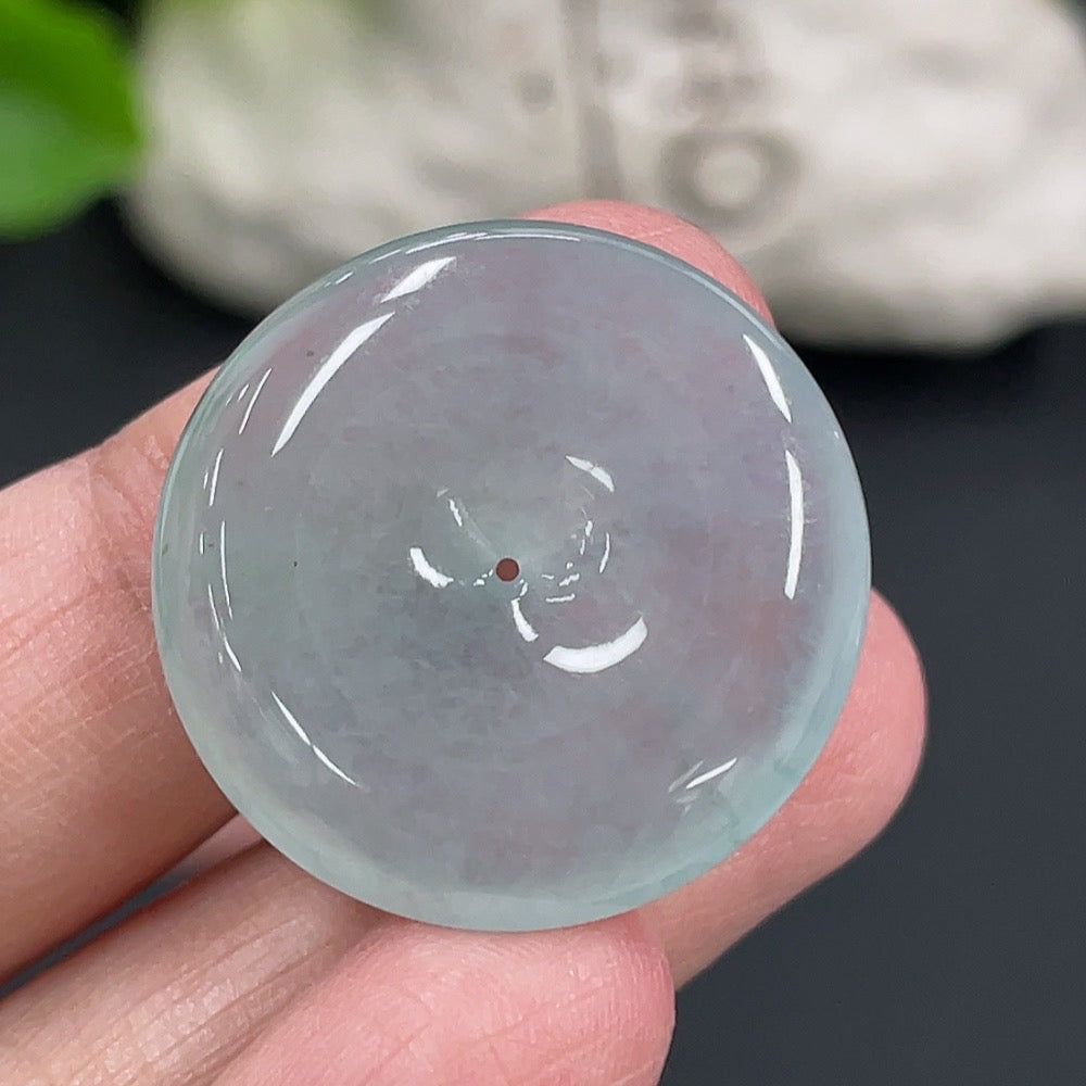 Jadeite Safety Buckle Pendant, Total Weight Approx. 6.76g