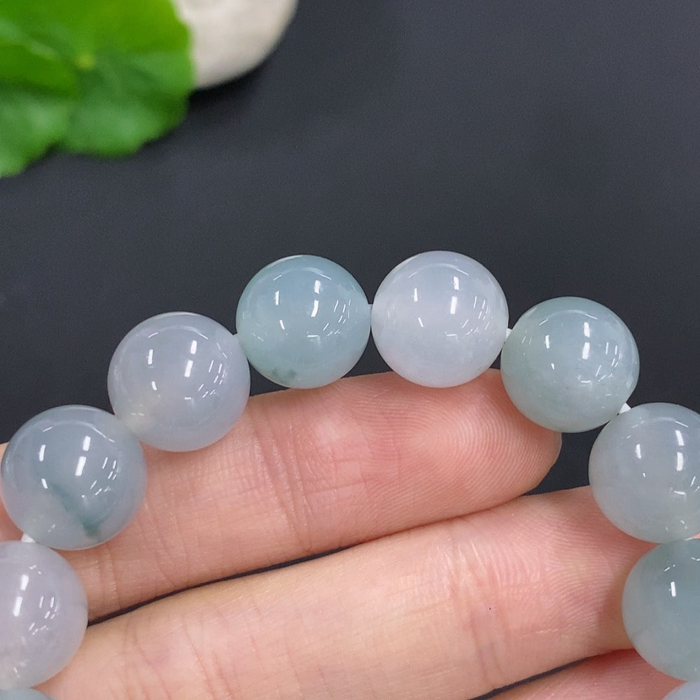 Jadeite Bracelet Total Weight Approx. 44.7g Size 11.7mm