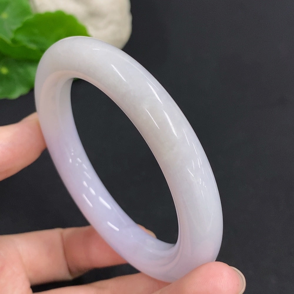Jadeite Round Bangle Total Weight Approx. 68.5g Size 56