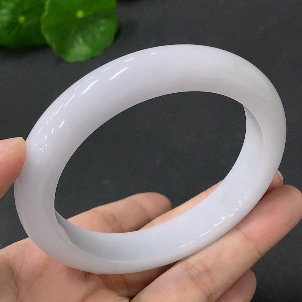 Jadeite Round Bangle Size 58 Total Weight 61.938g