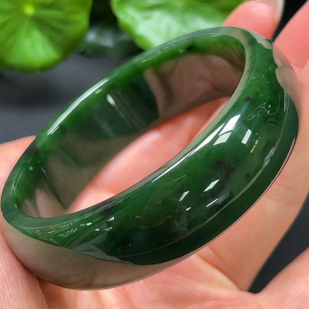 Hetian Jade Round Bracelet