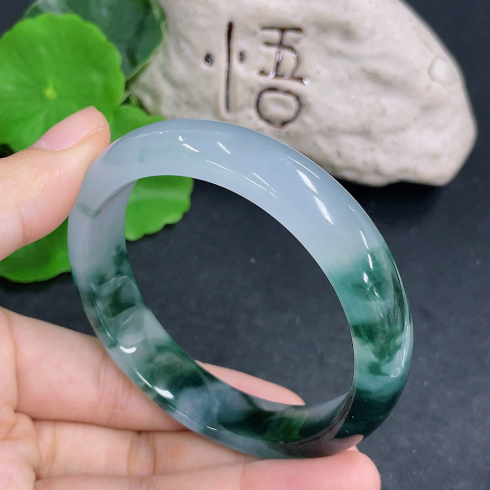 Jadeite Round Bangle