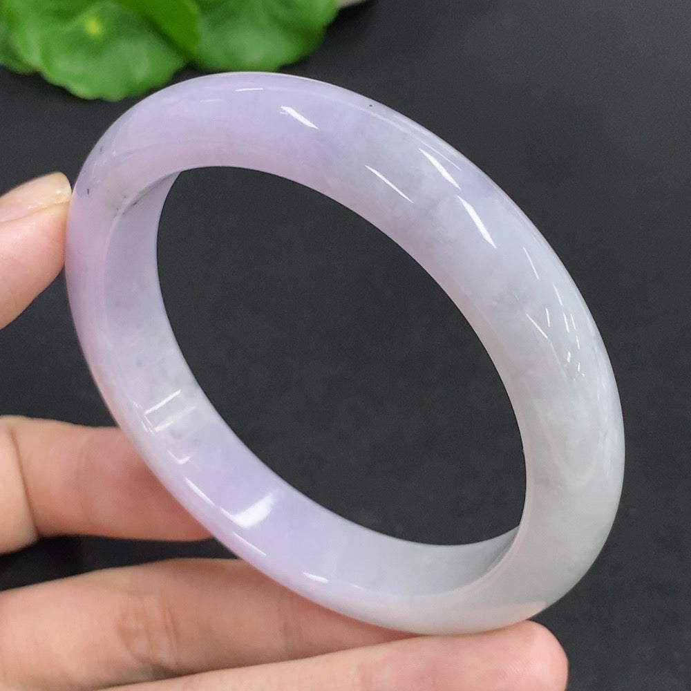 Jadeite Round Bangle Total Weight Approx. 59.1g Size 59