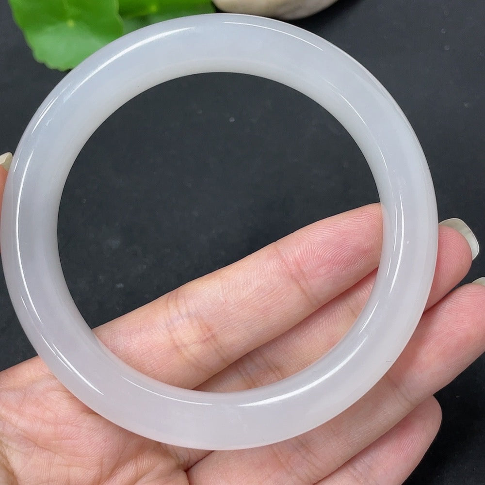 Hetian Jade Round Bracelet