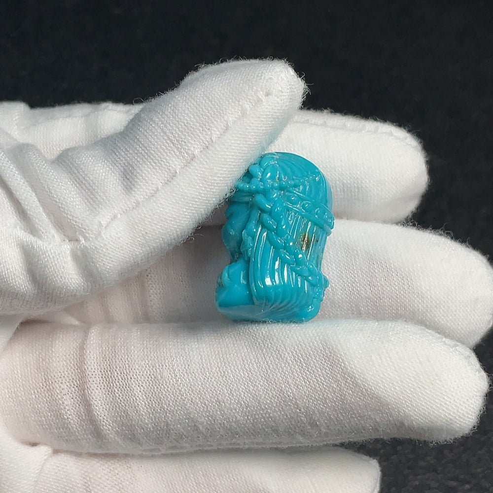 Turquoise Pendant, Color Origin Undetermined, Total Weight Approximately 9.03g