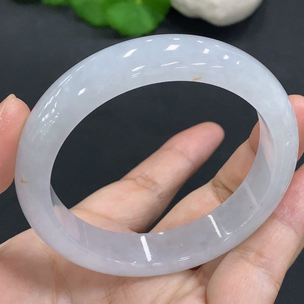 Jadeite Round Bangle Size 57.3 Total Weight Approx. 59.4g