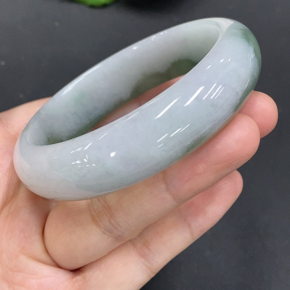 Jadeite Regular Round Bangle Size 57.8
