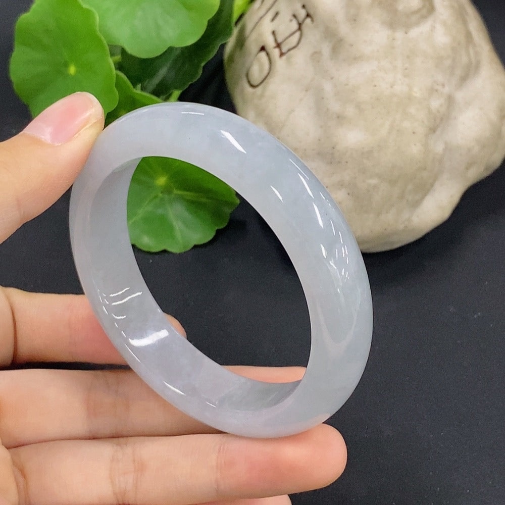 Jadeite Round Bracelet Size 54.5 Total Weight Approx. 58.76g