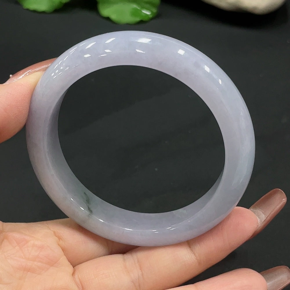 Jadeite Round Bangle Size 56.7 Total Weight Approx. 62.94g