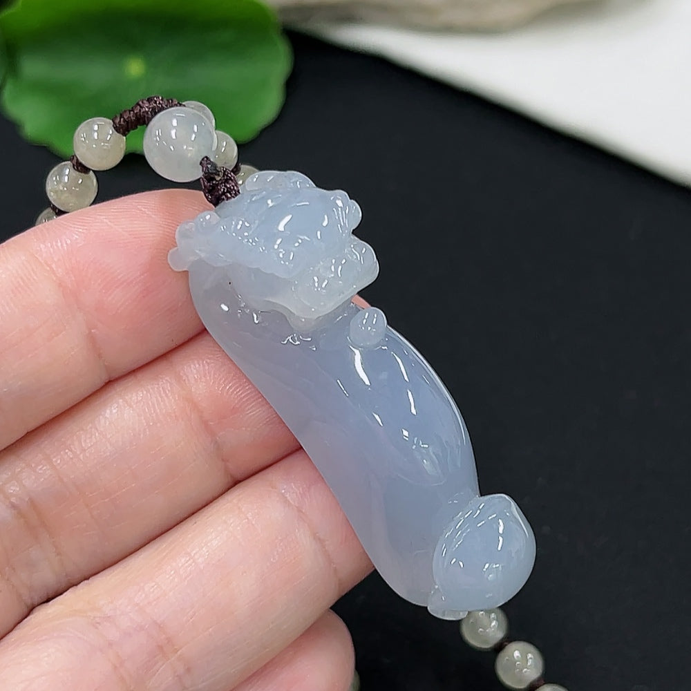 Jadeite Pendant with Chain