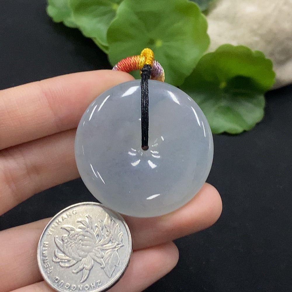 Jadeite Peace Knot Pendant Total Weight Approximately 26.5g