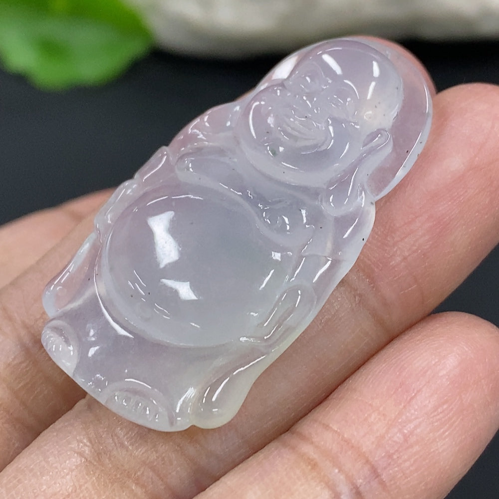 Jadeite Standing Buddha Pendant