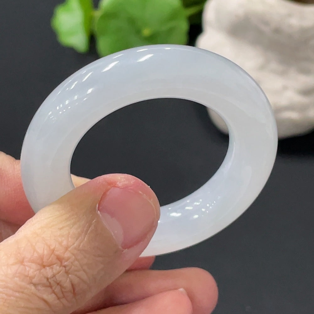 Jadeite Safety Ring Pendant Total Weight Approx. 32.76g