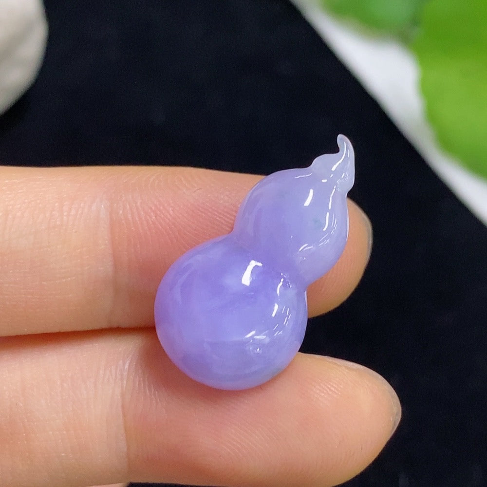 Jadeite Pendant Gourd Total Weight Approx. 3.26g