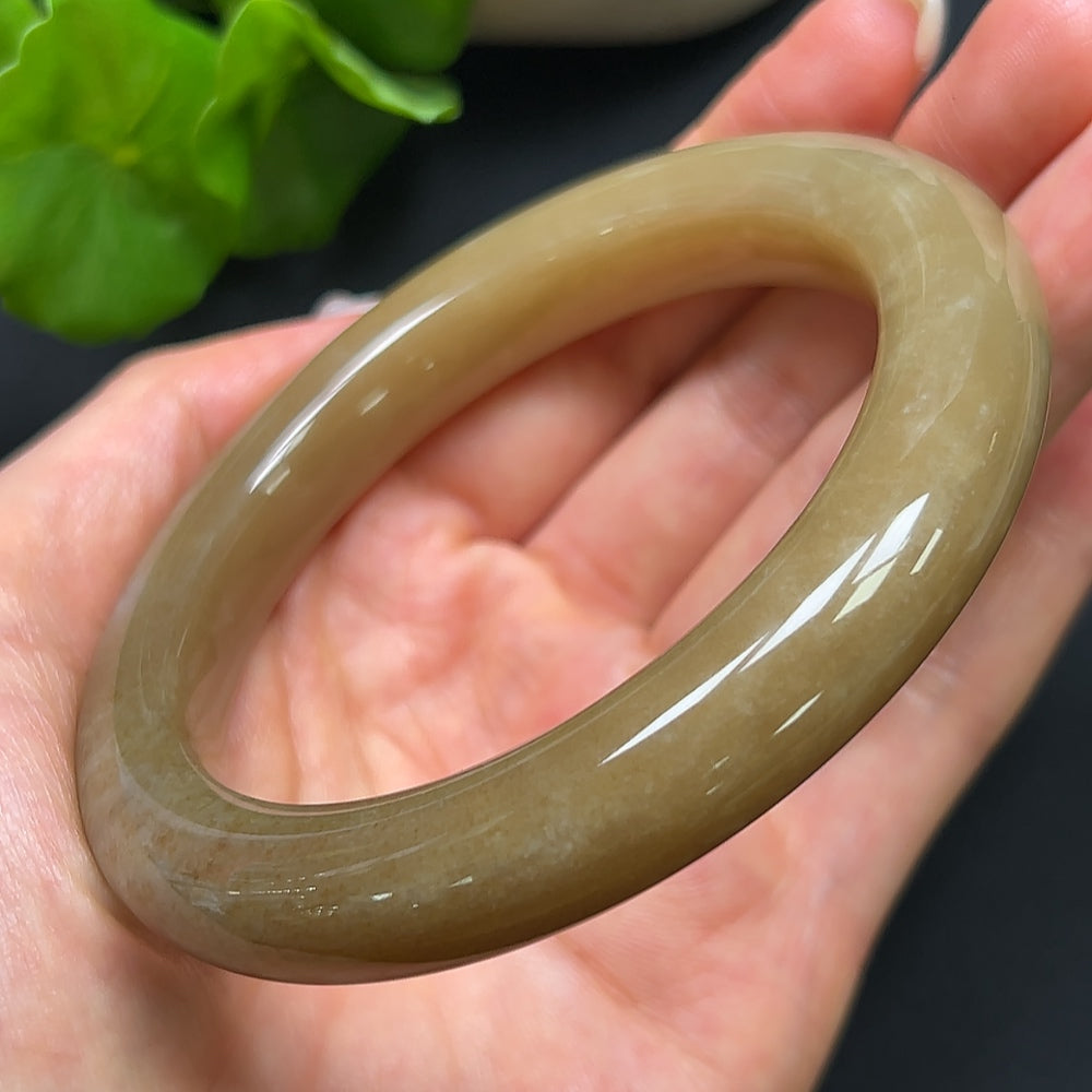 Hetian Jade Round Bracelet