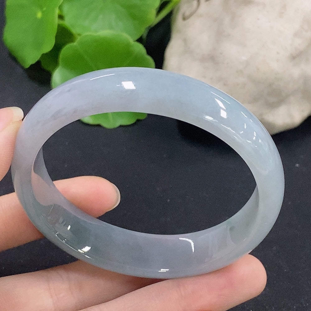 Jadeite Concubine Bracelet Size 55.2/50.4 Total Weight Approx. 45.63g