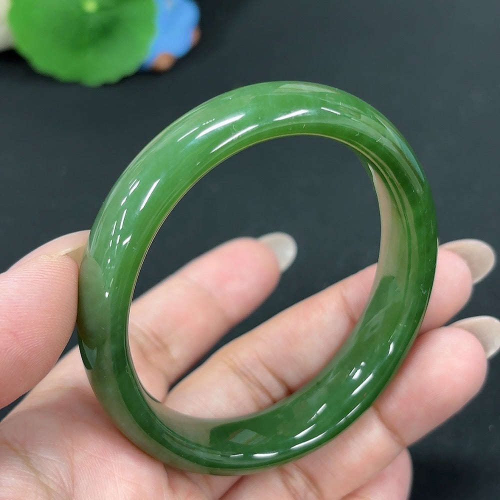 Hetian Jade Jasper Concubine Bracelet
