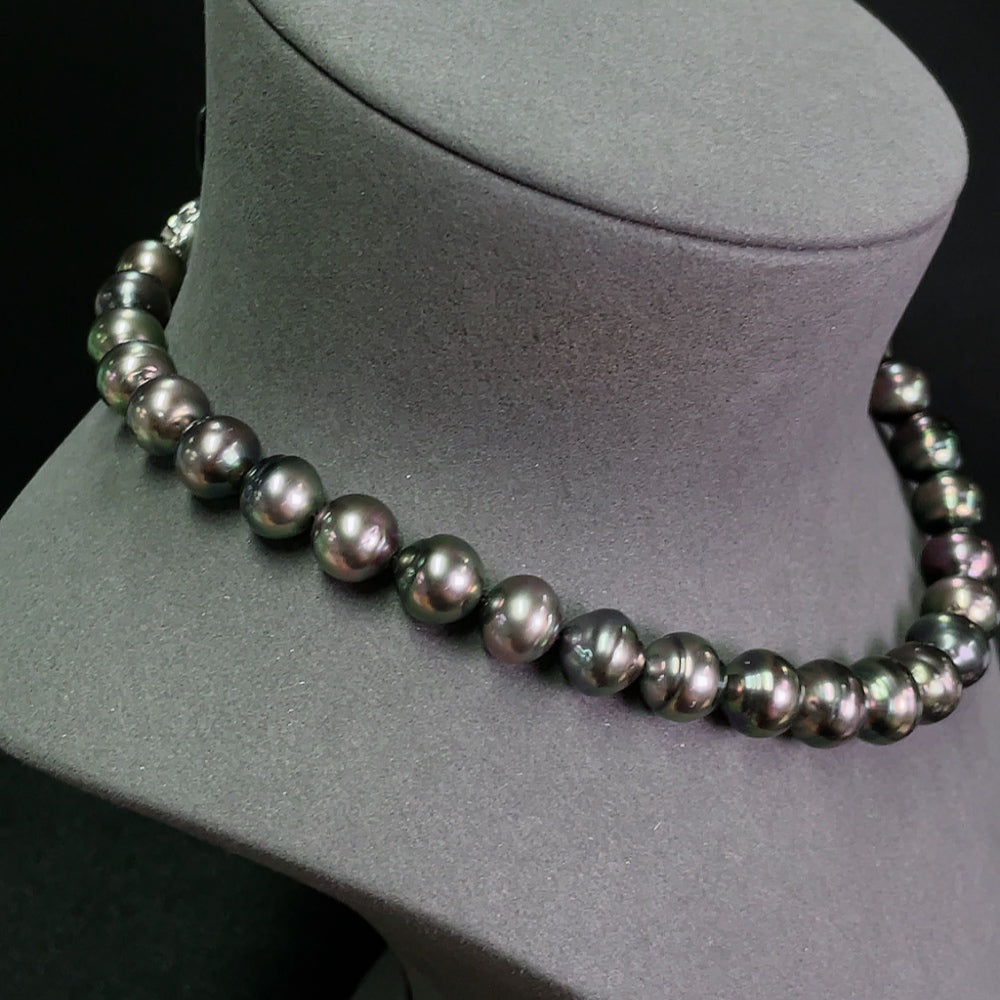 Seawater Pearl Necklace Non-Gold-11.9mm