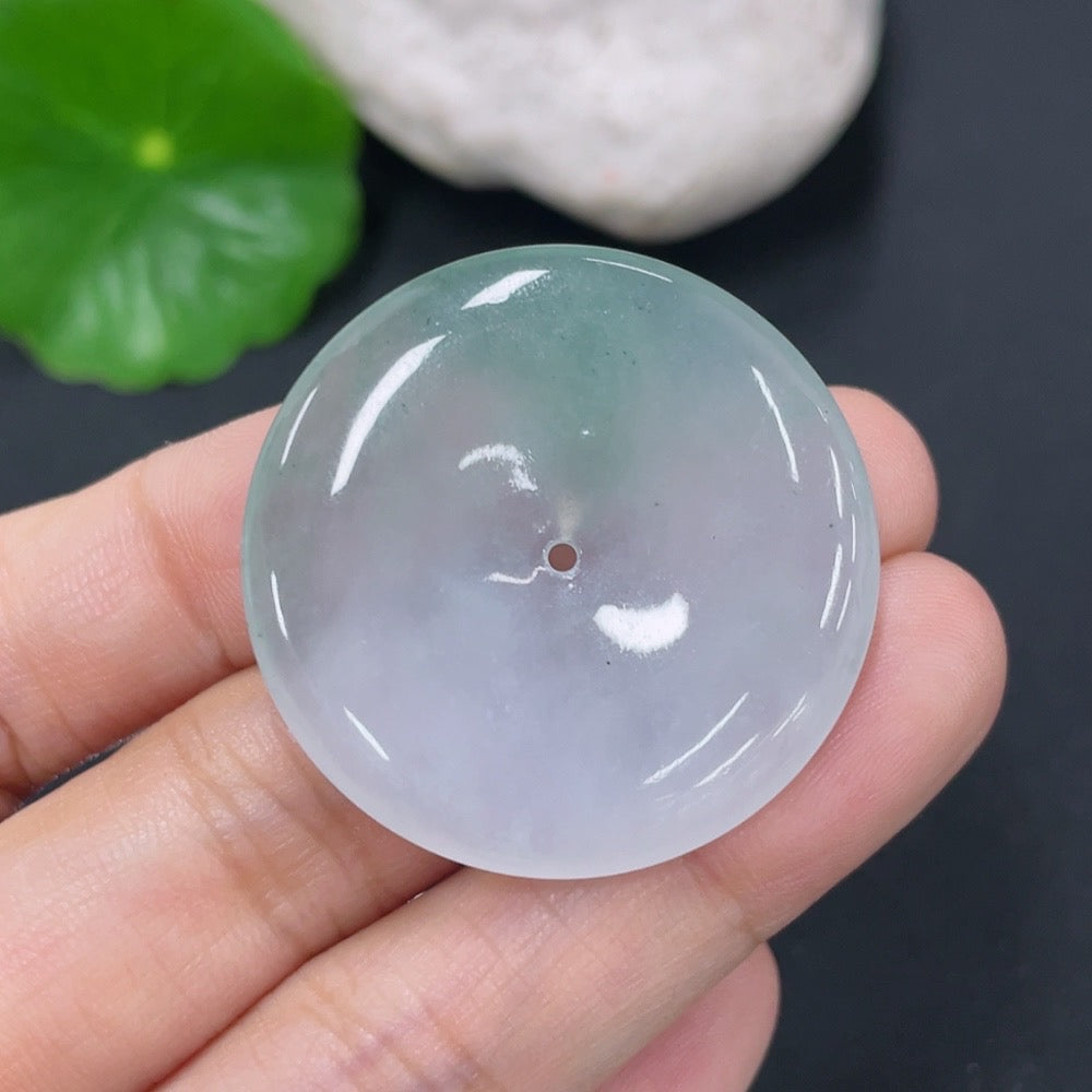 Jadeite Pendant Peace Knot Total Weight Approx. 11g