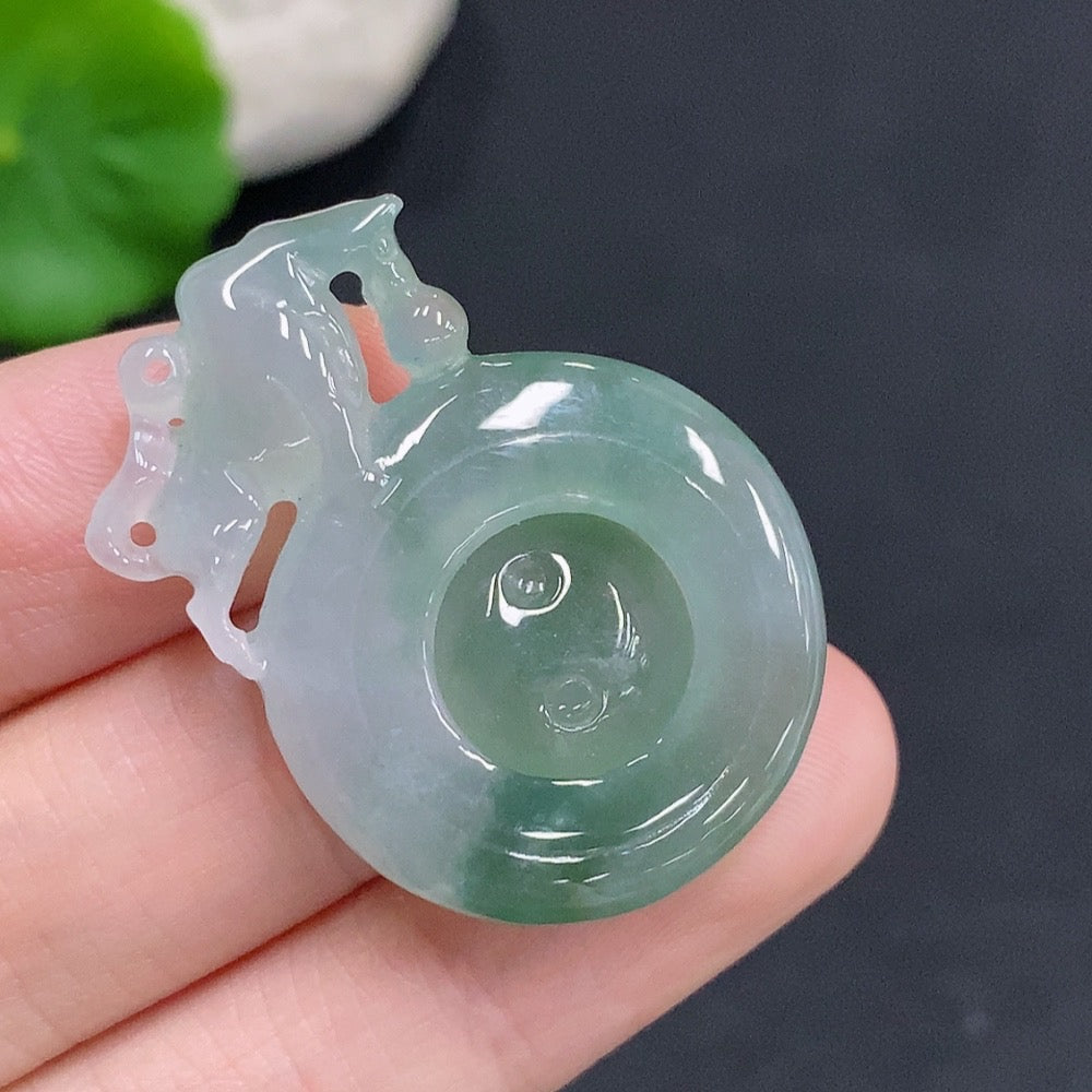 Jadeite Reversal of Fortune Pendant
