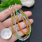 Jadeite Bead Necklace . 3.4mm Non- . | Huiliu Certified