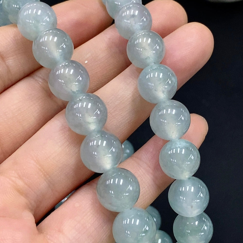 Jadeite Beaded Necklace Approx. 10.3mm Total Weight Approx. 98.61g [Total Value: $10,725 USD]