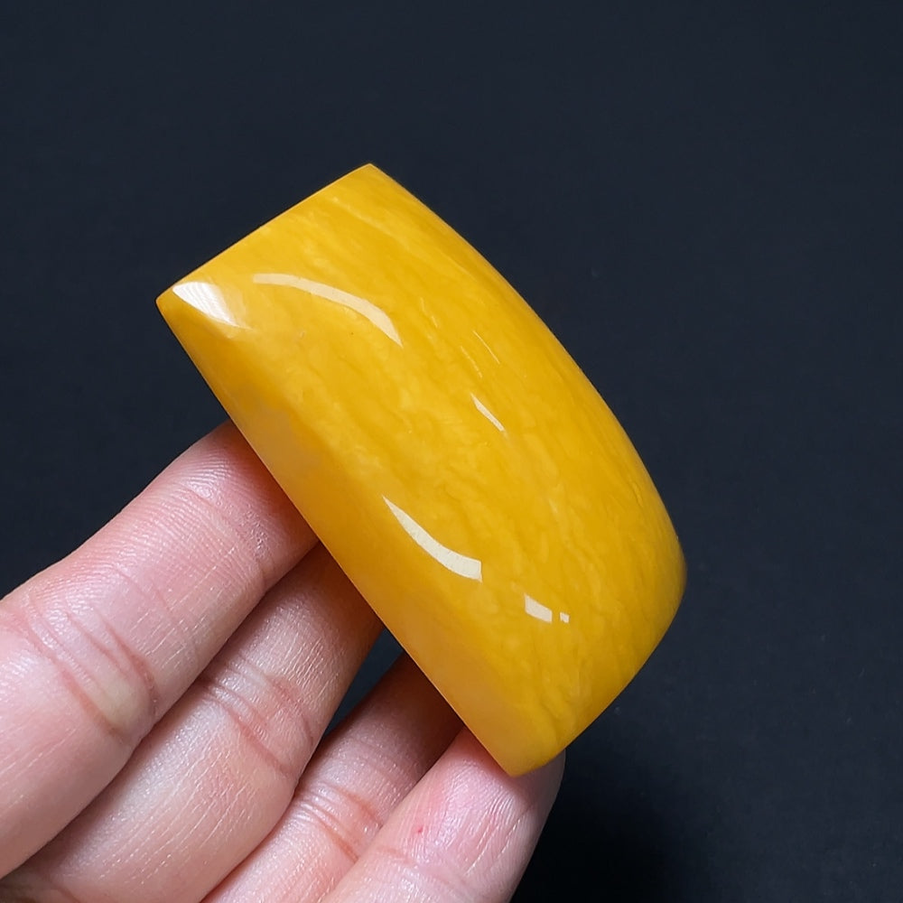 Opaque Amber Pendant