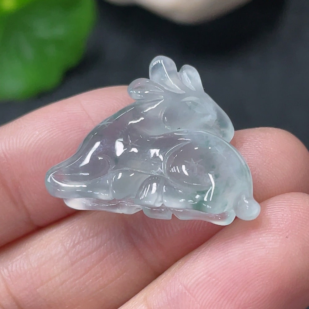 Jadeite Pendant Always with You Total weight approx. 4.3g