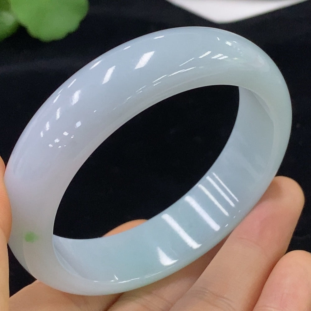 Jadeite Round Bangle Size 57 Total Weight Approx. 68.65g