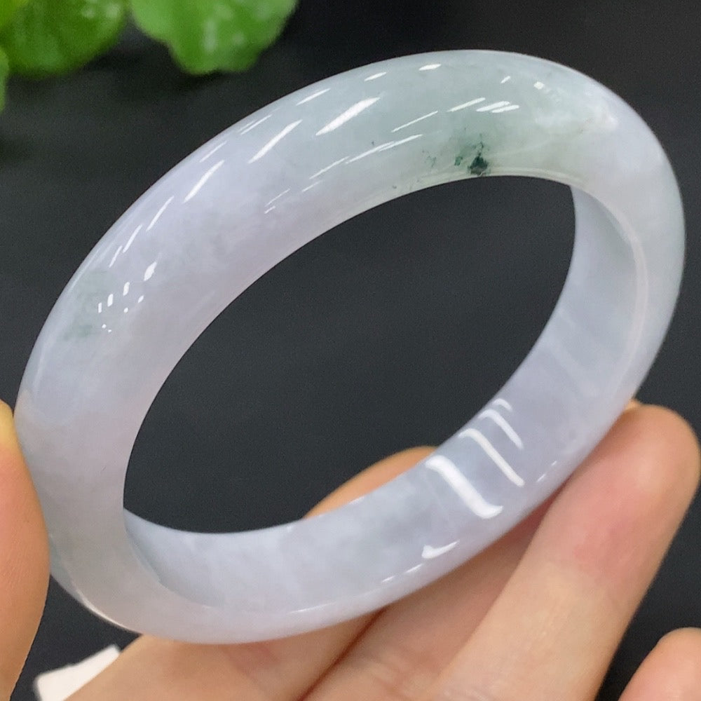 Jadeite Round Bracelet Size 58.2 Total Weight Approx. 60.42g