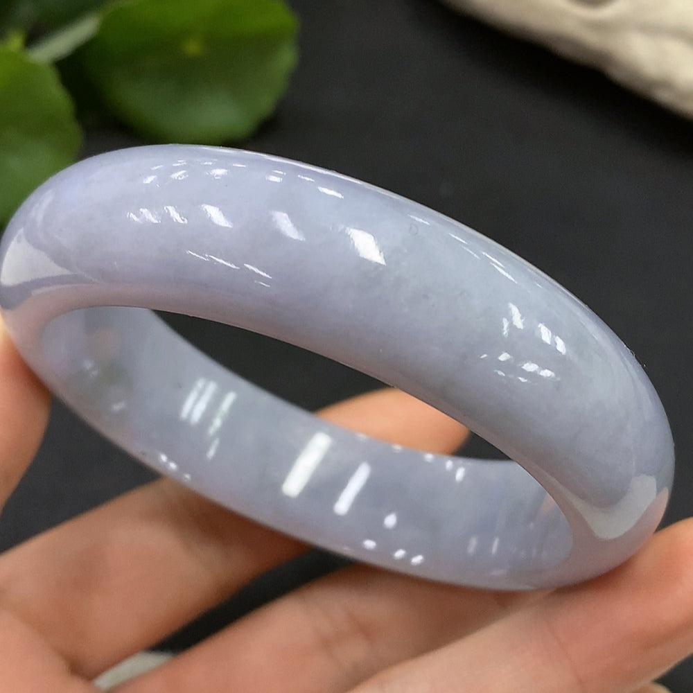 Jadeite Round Bangle, Size 57.2, Total Weight 75.452g